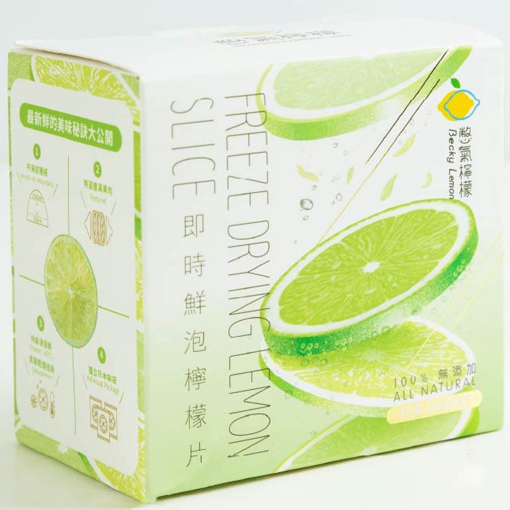 7入裝即時鮮泡檸檬片，170元 。