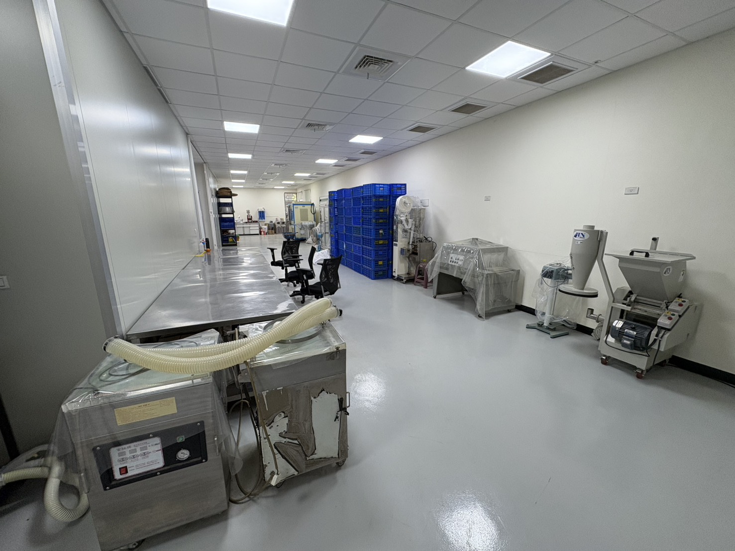 金門縣農業試驗所農產加值打樣中心場域及加工設備