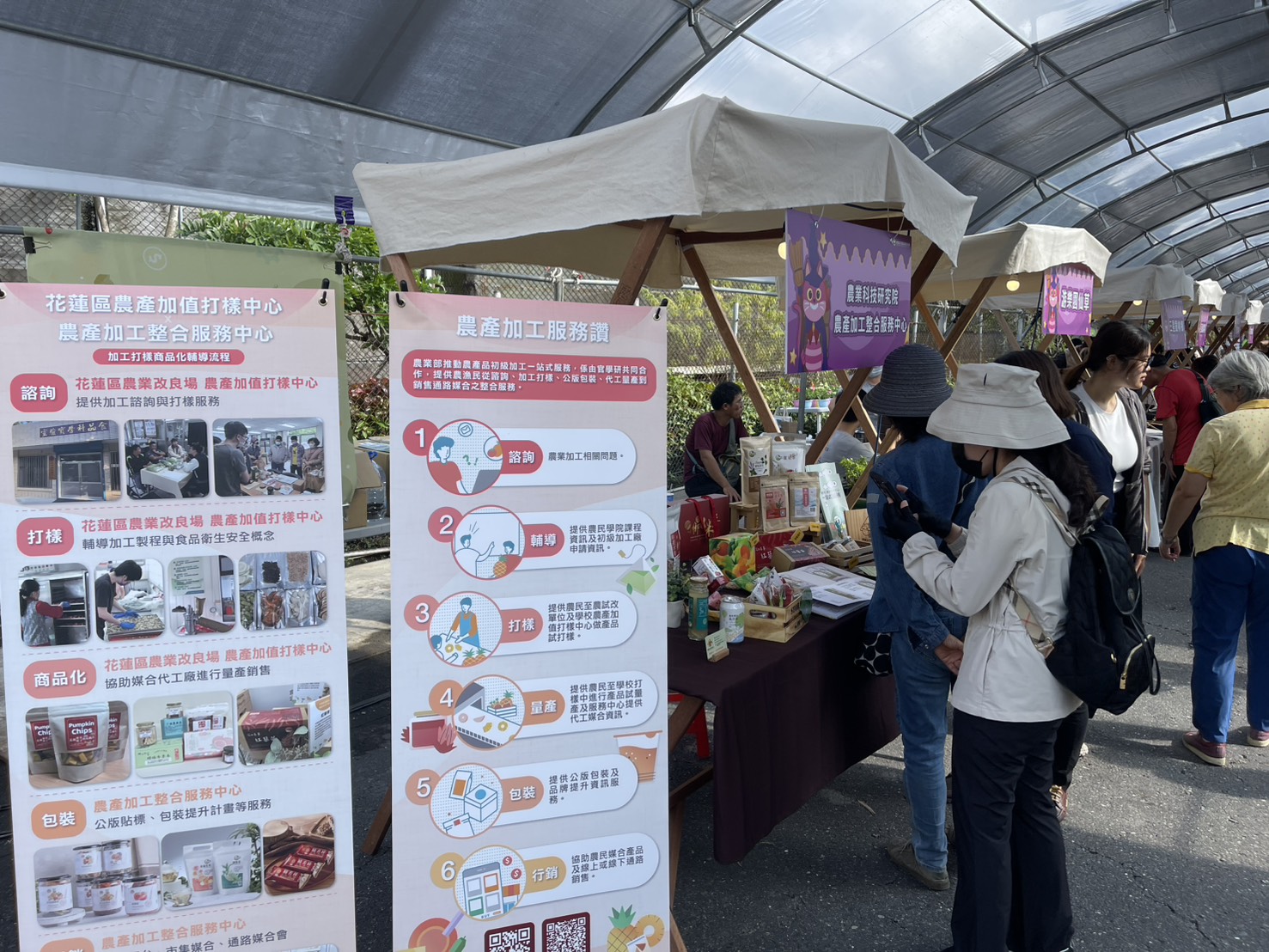 農產加工整合服務推廣