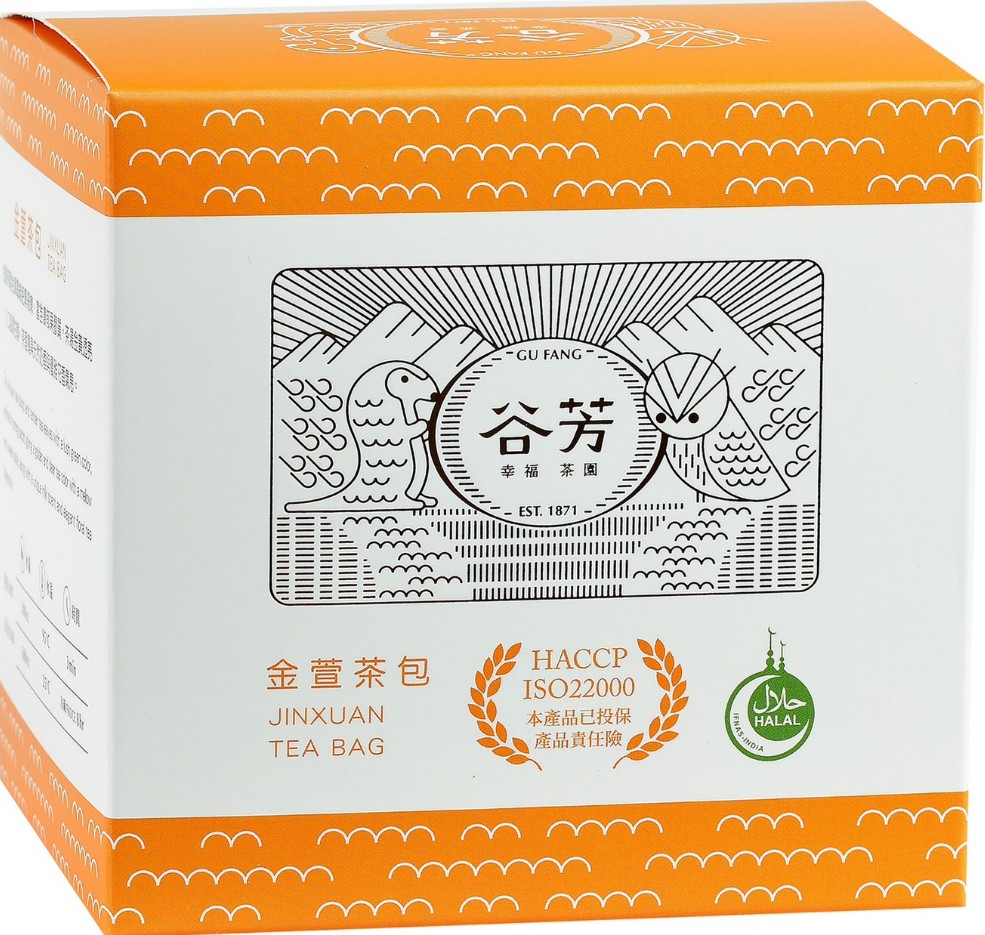 金萱茶包280元(每盒10入，每包2.5克)