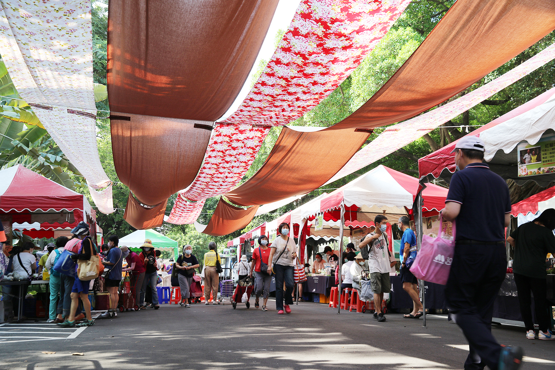 興大有機農夫市集（圖／引用自國立中興大學農業暨自然資源學院）